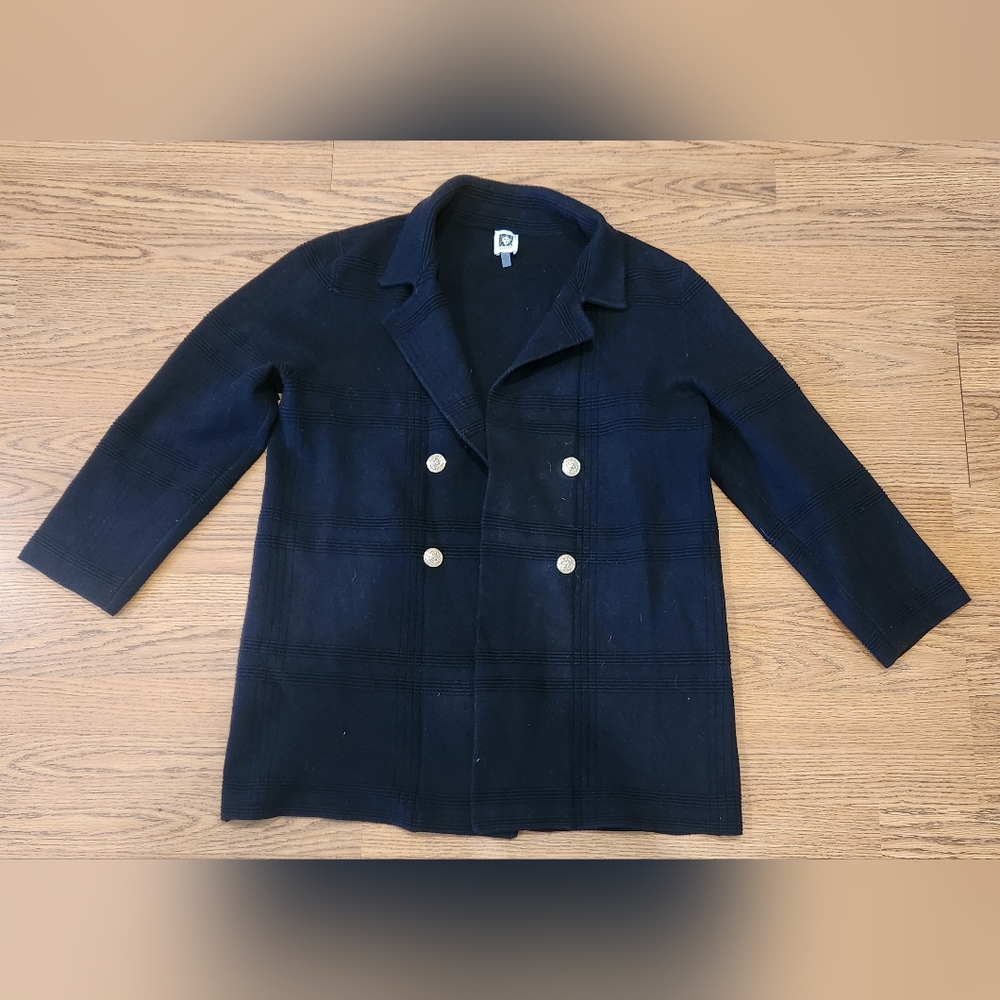 Anne Klein Black Blazer Size XL